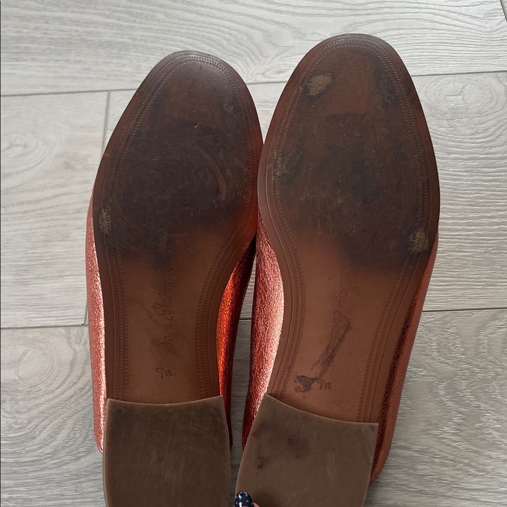 Sam Edelman Laurna Mules in Metallic Copper - Picture 4 of 4